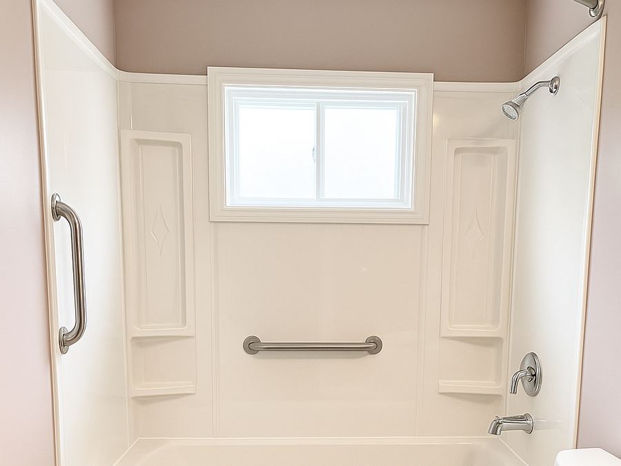 Bathtub to Shower Conversion by High-5 Renovations