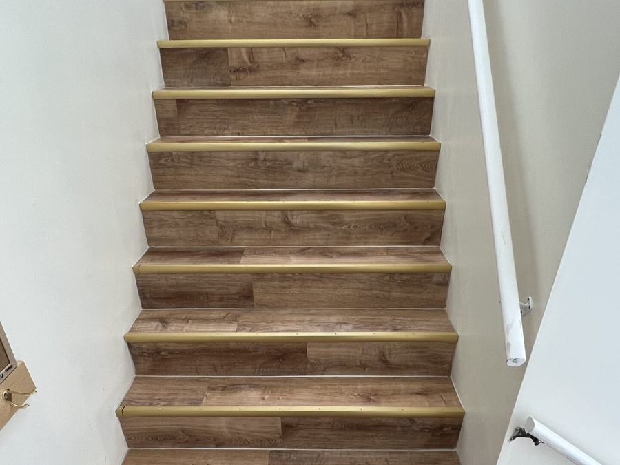 Finished new flooring by High-5 Renovations